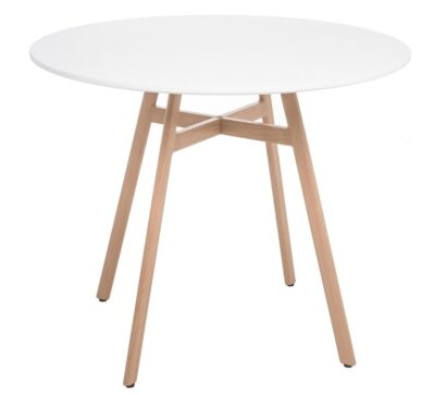 Обеденная группа Гвин white / wood (стол и 4 стула) — фото 3