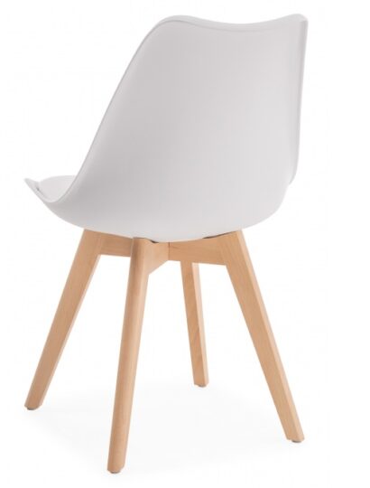 Обеденная группа Зарту white / wood (стол и 4 стула) — фото 7