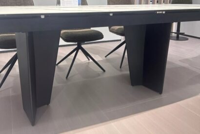 Стол МИККЕЛ (MIKKEL) 200 цвет TL-188, испанская керамика / ЧЕРНЫЙ, ®DISAUR — фото 2