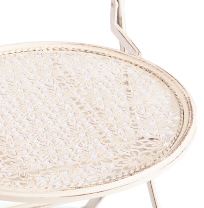 Стул Love Chair (PL08-11140) стальной сплав, античный белый, 40х47,5х94 см — фото 5