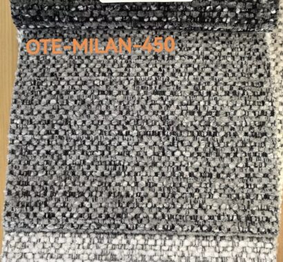 Стул ЛЕННЕ (LENNE) 360 град. поворот., цвет СЕРЫЙ MILAN-450/ MOHAIR-151, ткань/ Черный, ®DISAUR — фото 3