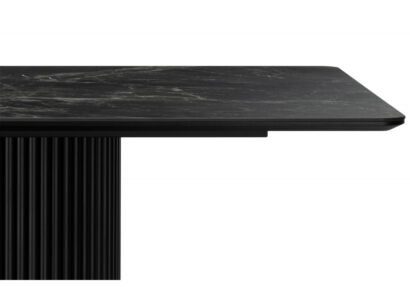 Керамический стол Ривера 220x110 flint nero sahara / черный — фото 4