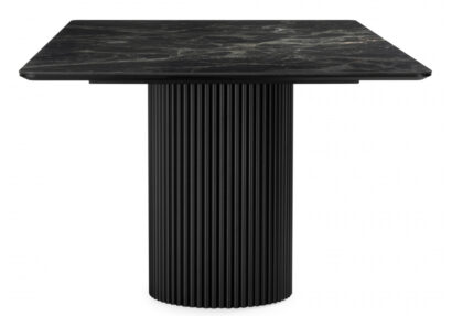 Керамический стол Ривера 220x110 flint nero sahara / черный — фото 5