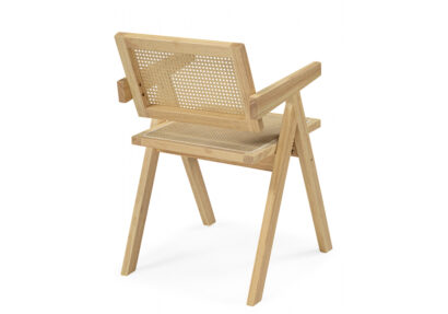 Деревянный стул Rattan wood — фото 5