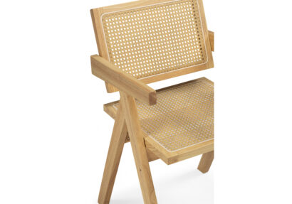 Деревянный стул Rattan wood — фото 3
