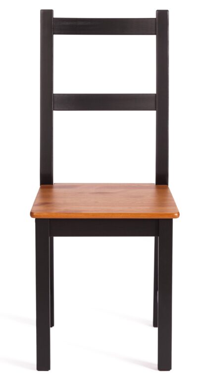 Стул Соната / Sonata chair массив сосны, 41х50х95 см, антик/чёрный — фото 7