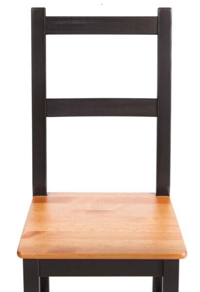 Стул Соната / Sonata chair массив сосны, 41х50х95 см, антик/чёрный — фото 8