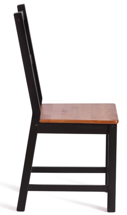 Стул Соната / Sonata chair массив сосны, 41х50х95 см, антик/чёрный — фото 9