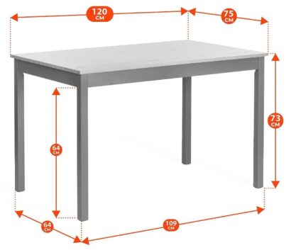 Обеденный комплект Соната (стол + 4 стула) / Sonata dining set массив сосны, стол: 120х75х73см стул :41х50х95см, антик/белый — фото 7