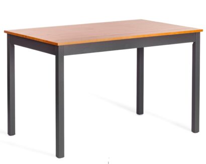 Обеденный комплект Соната (стол + 4 стула) / Sonata dining set массив сосны, стол: 120х75х73см стул :41х50х95см, антик /графит — фото 5