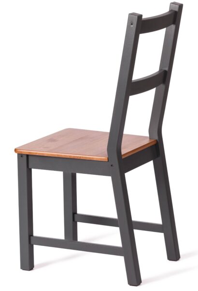 Стул Соната / Sonata chair массив сосны, 41х50х95 см, антик /графит — фото 4