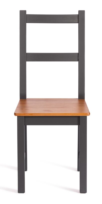 Стул Соната / Sonata chair массив сосны, 41х50х95 см, антик /графит — фото 3