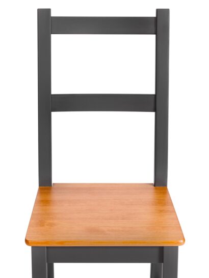 Стул Соната / Sonata chair массив сосны, 41х50х95 см, антик /графит — фото 10