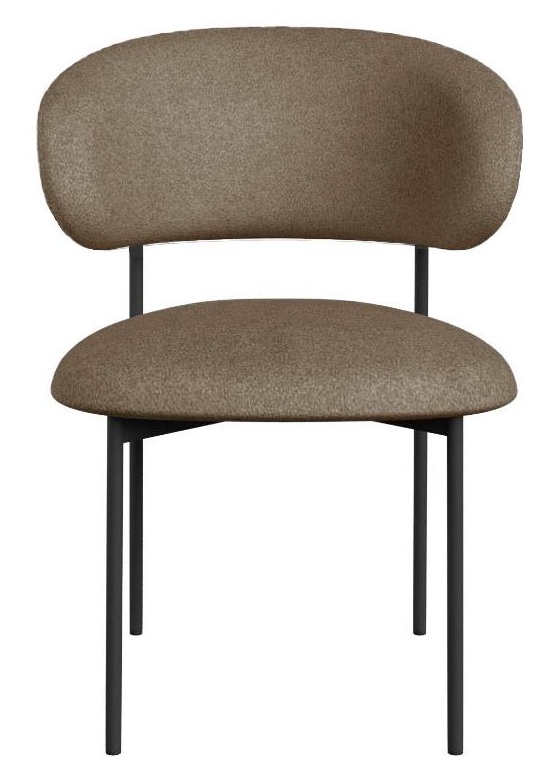 Стул DikLine 201 NS05 CAPPUCCINO, ножки черные