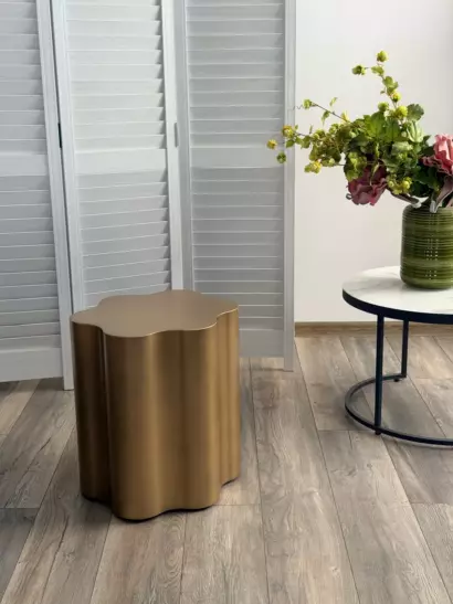 Стол журнальный РУИЗ (RUIZ) цвет Золотой винтаж, ®DISAUR — фото 5