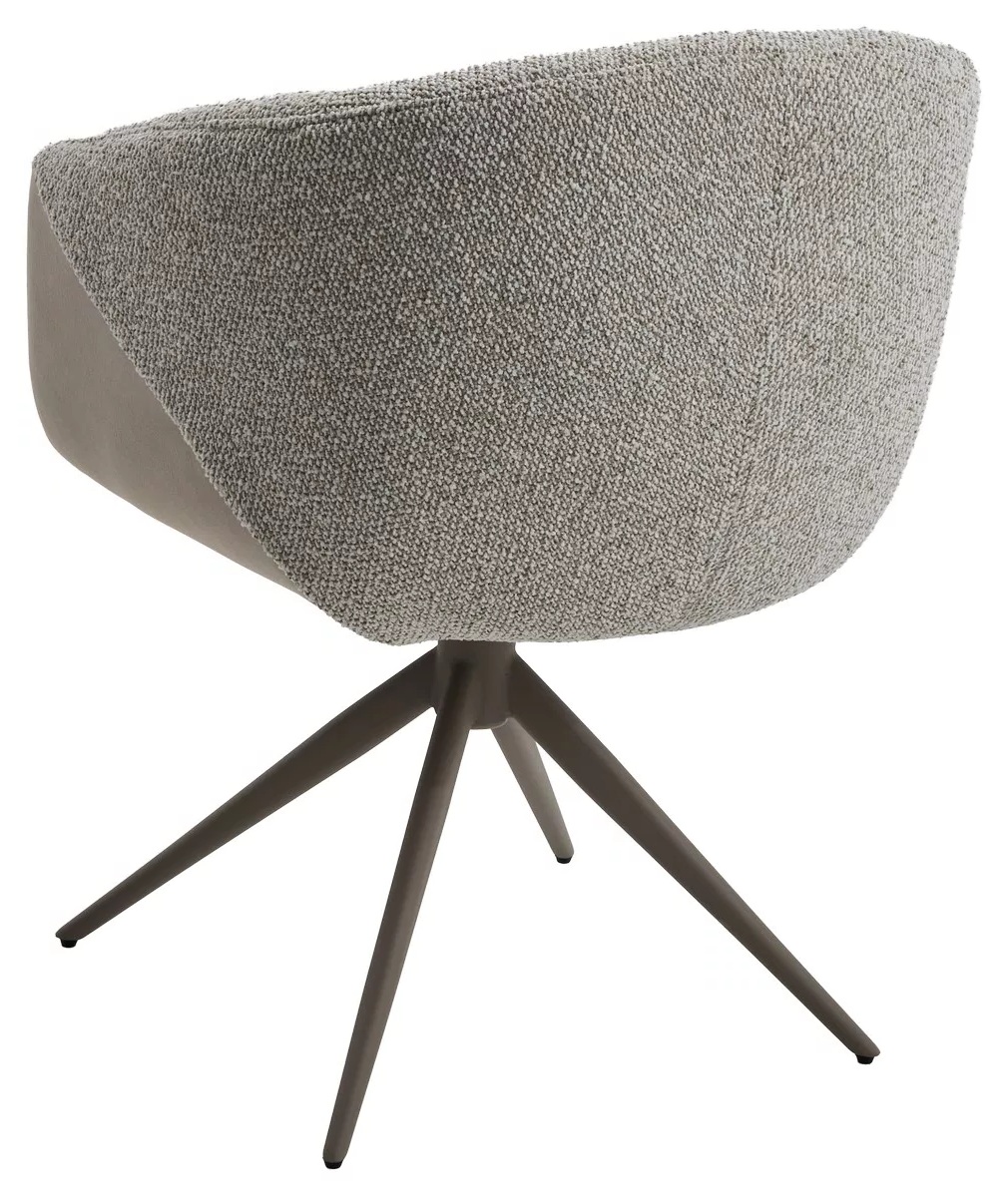 Стул ГИССЕН (GISSEN) 360 град., цвет ЛАТТЕ RIELY-111 / V885-3, ткань / ЛАТТЕ, ®DISAUR