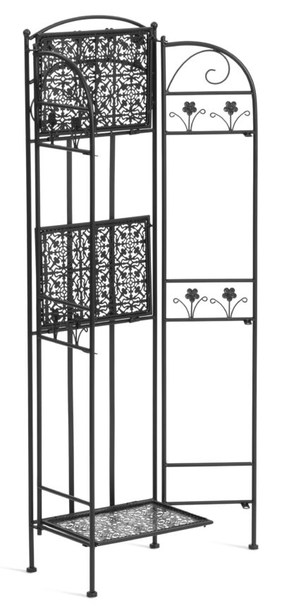 Этажерка Secret de Maison Эмма/Emma металл, черный, 33х24х114 см — фото 6