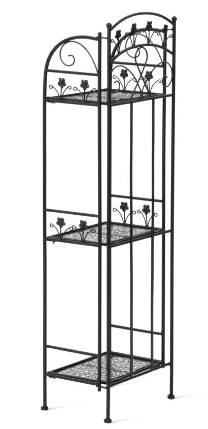 Этажерка Secret de Maison Эмма/Emma металл, черный, 33х24х114 см — фото 2