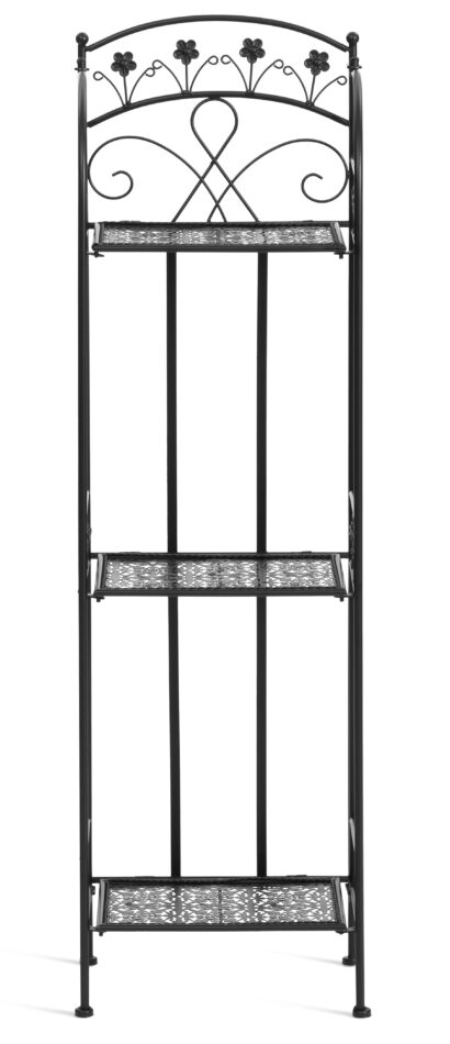 Этажерка Secret de Maison Эмма/Emma металл, черный, 33х24х114 см — фото 4