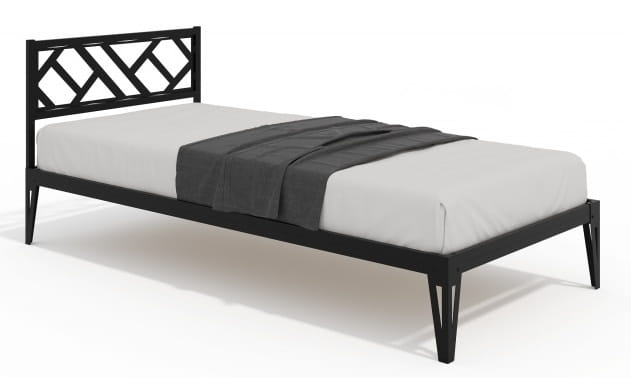 Кровать КМД 47 АЙРИС 900, черный