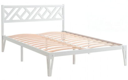 Кровать КМД 47 АЙРИС 1400, белый — фото 3