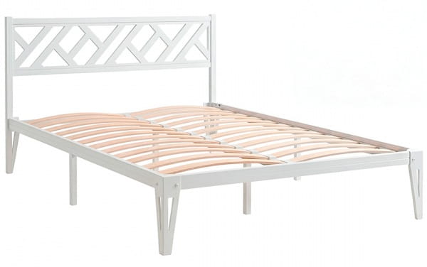 Кровать КМД 47 АЙРИС 1400, белый