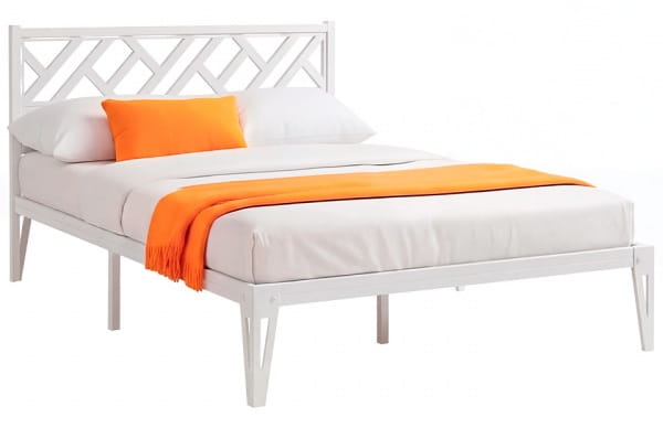 Кровать КМД 47 АЙРИС 1400, белый