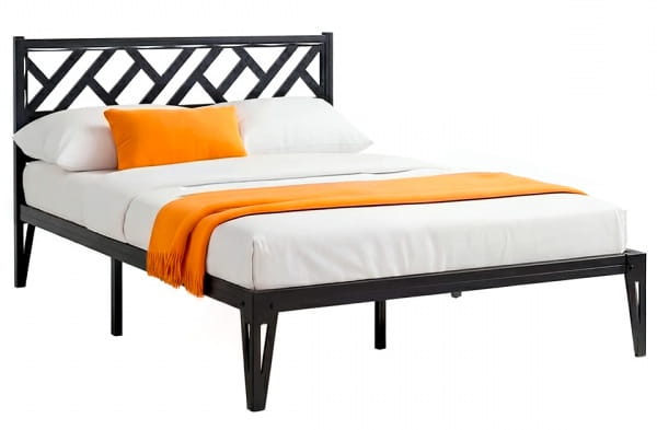 Кровать КМД 47 АЙРИС 1400, черный