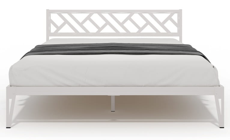 Кровать КМД 47 АЙРИС 1600, белый