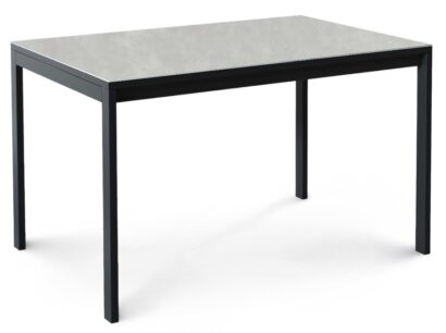 Стол Kenner LK1400, черный/керамика CARMEN LIGHT GRAY 170156 — фото 1