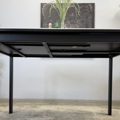 Стол Kenner LK1200, черный/керамика CARMEN LIGHT GRAY арт.170156 — фото 4