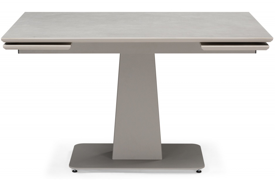 Керамический стол Мун 120(180)х80 carmen light gray / серый матовый
